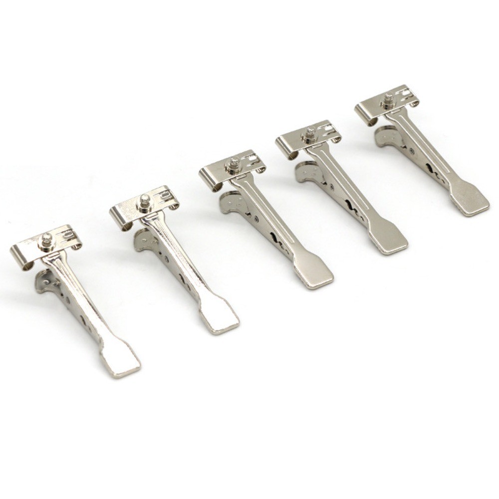 NEW 5pcs Veterinary Ekg Ecg Alligator Electrode Clip For Sanp,Banana 4.0,Din 3.0