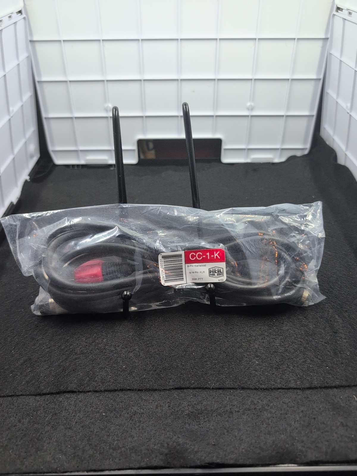 Heil Sound CC-1-K Microphone Cable XLR4 to Kenwood 8-Pin for ham amateur radio