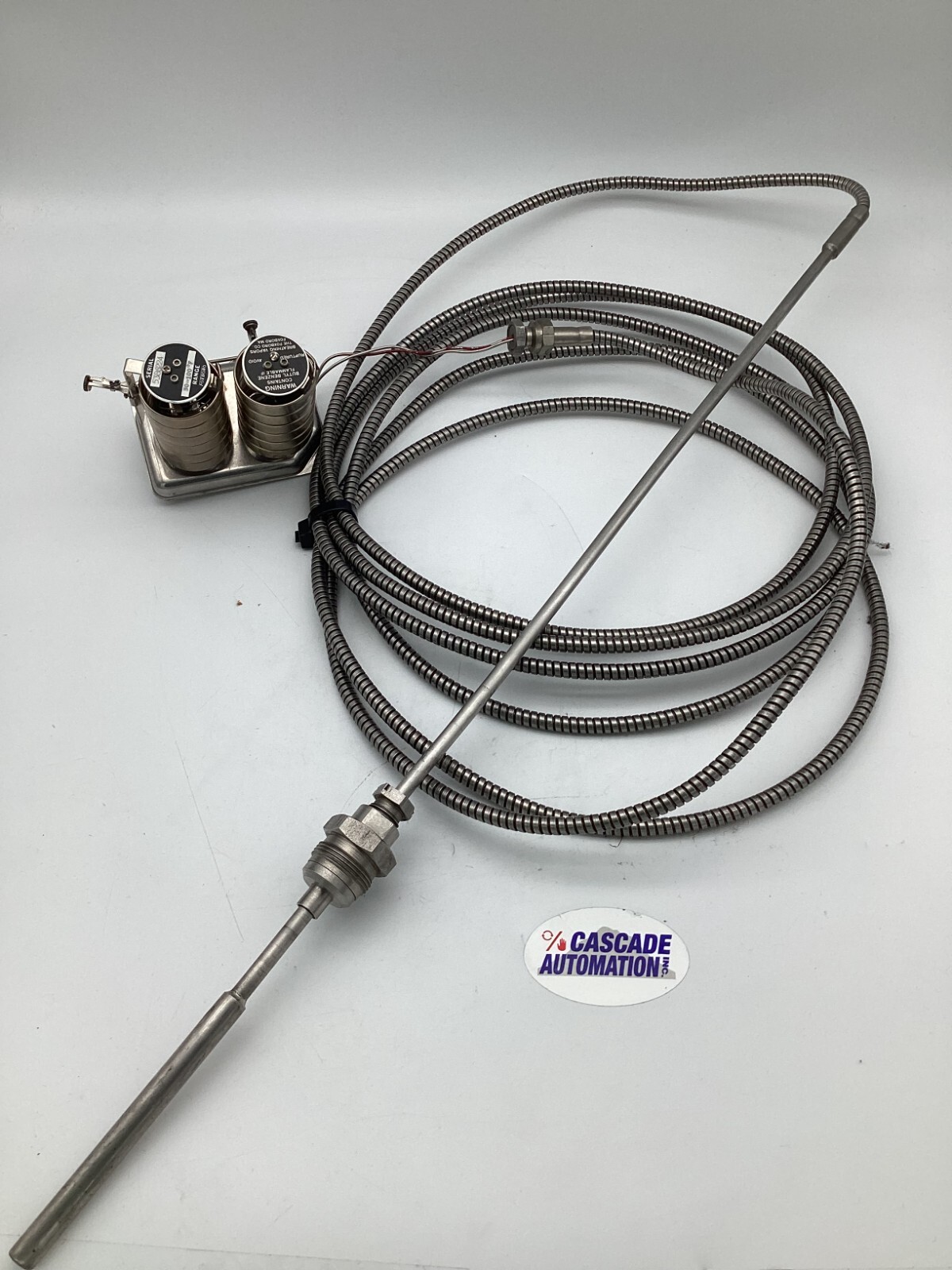 FOXBORO TA-1A TEMPERATURE ELEMENT 50-100 DEG F 15' CAPILLARY