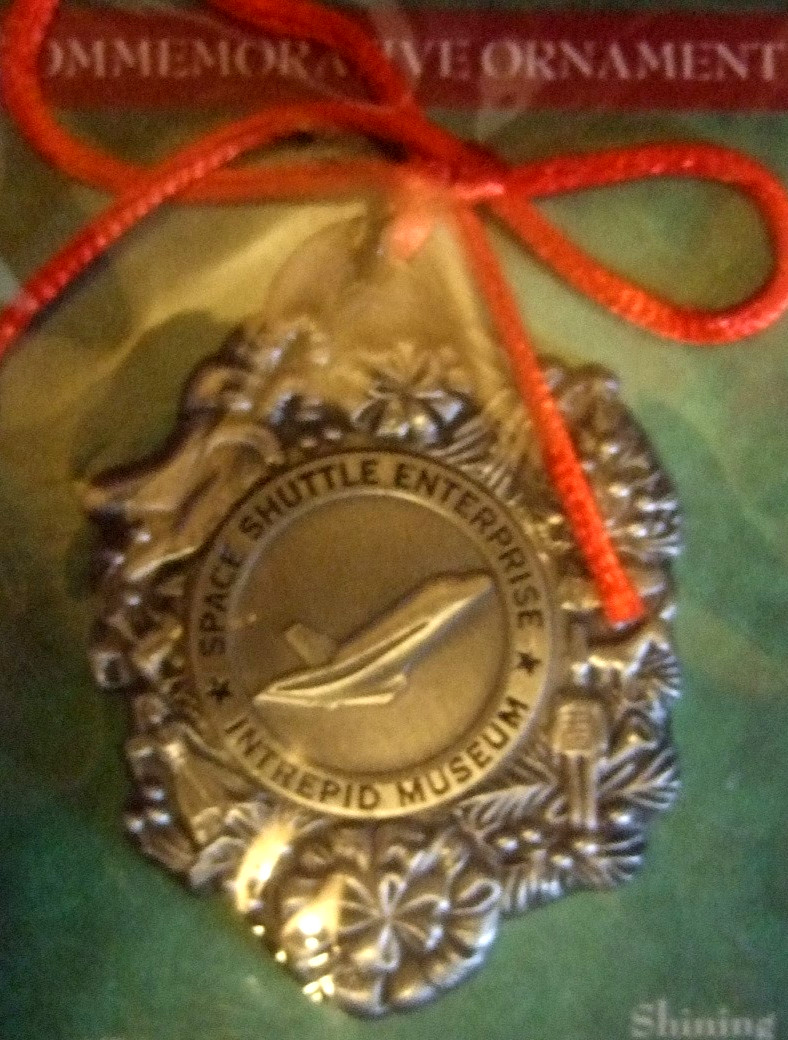 Space Shuttle Enterprise Christmas Ornament New in Box