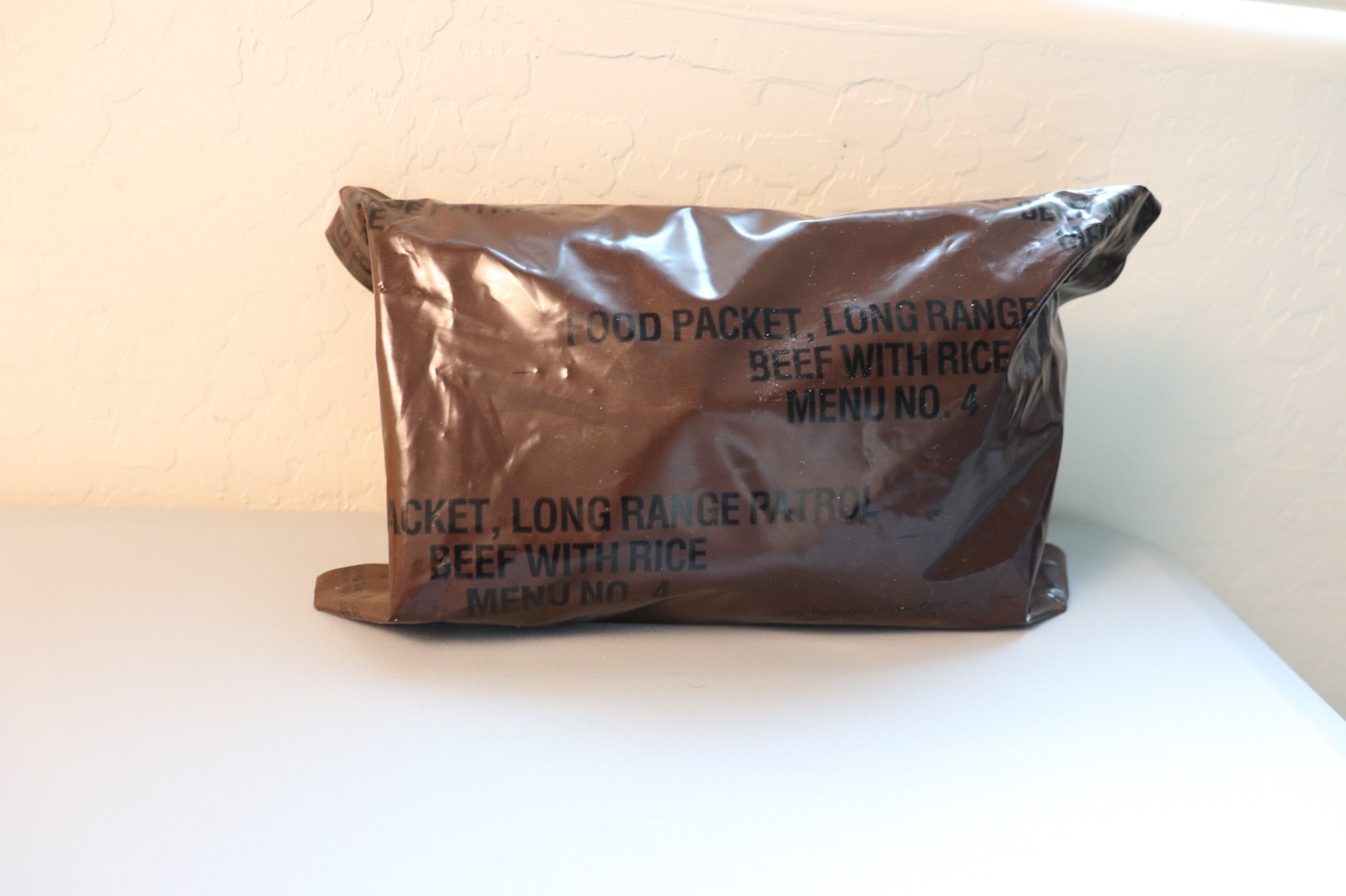 US MILITARY LRRP RATION VIETNAM ERA FOOD PACKET LONG RANGE PATROL VINTAGE ~1975