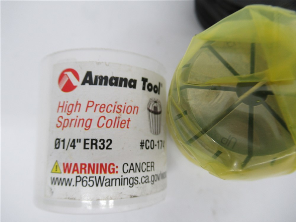 Amana Tool CO-174 , 1/4" Dia High Precision Spring Collets