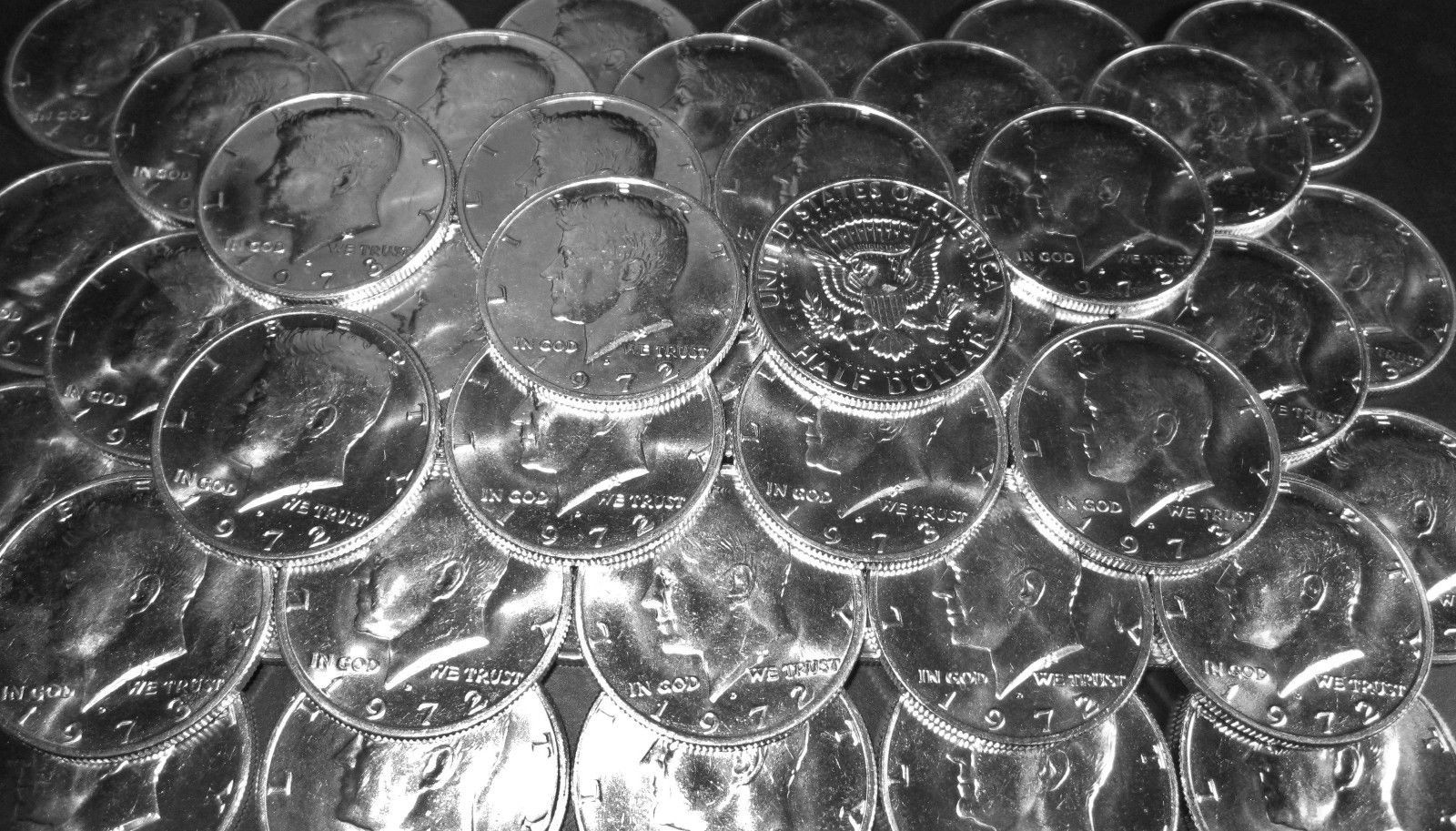 UNCIRCULATED US Kennedy Half Dollar Mint Coin Mixed Lot!! 1968-1999