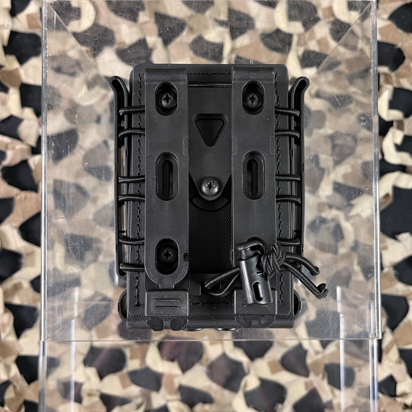 NEW Warrior Molle Pull Down Magazine Holder For Tippmann TMC Magazines - Black