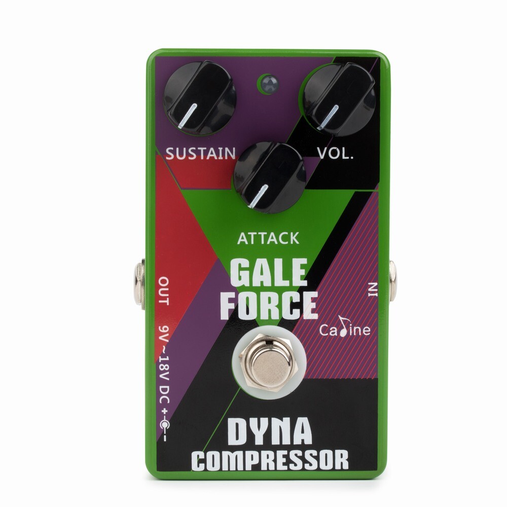 Caline CP-52 Gale Force Electric Guitar Compressor Effect Pedal True Bypass New