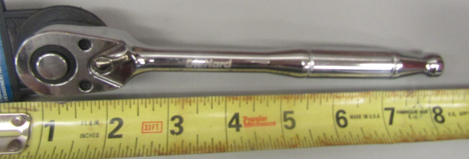 DieHard 3/8" Drive Quick Release Ratchet, 72 Tooth DHP55135