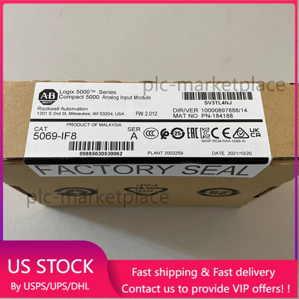 Allen Bradley  AB 5069-IF8 /A Compact 5000 Analog Input Module US Free Tax