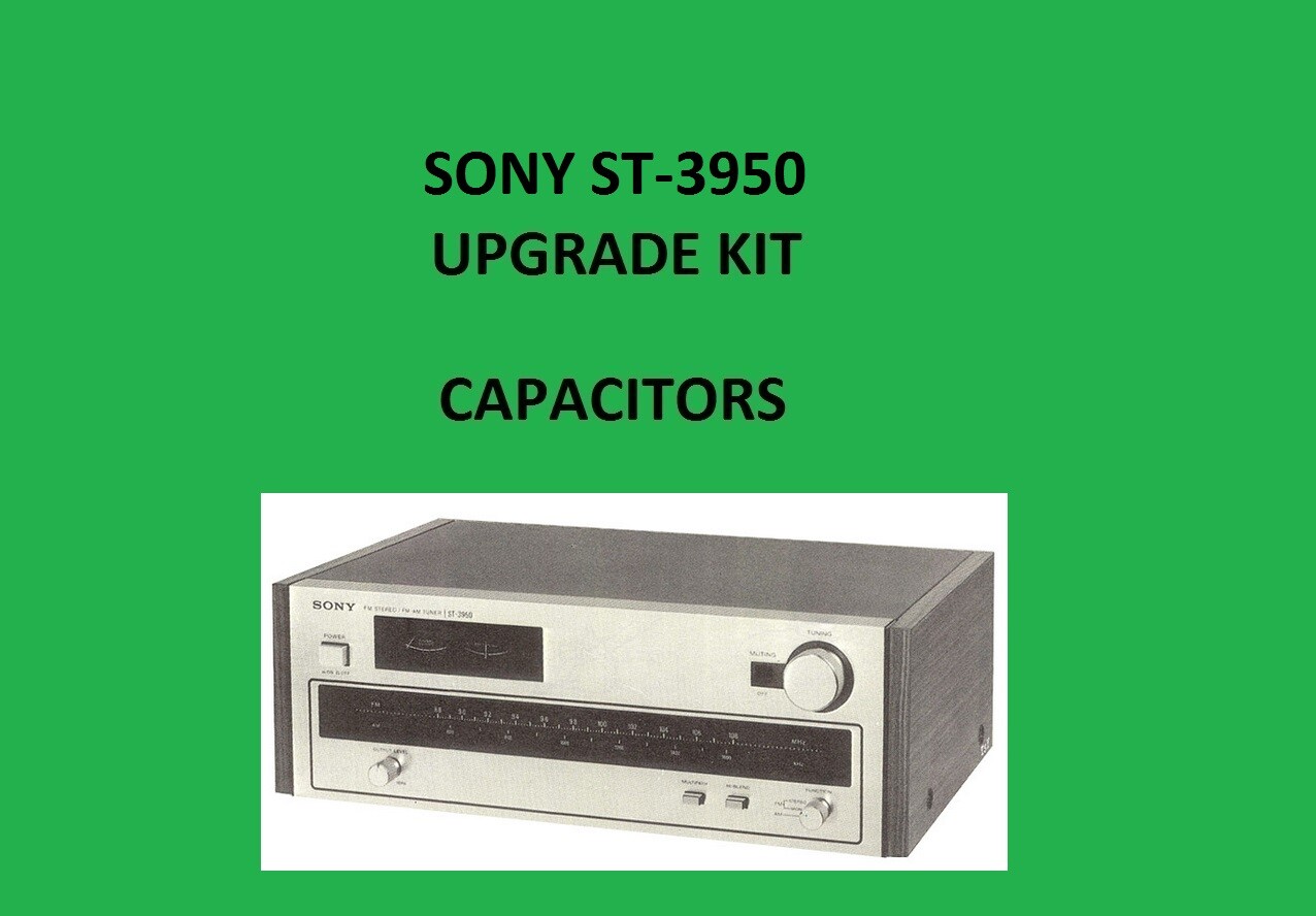 Stereo Tuner SONY ST-3950 Repair KIT - all capacitors