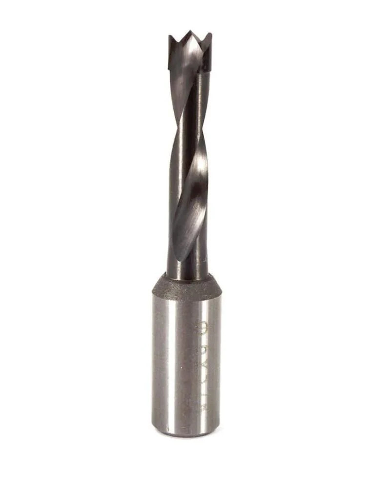 Whiteside DB6-57SC Right Hand Brad Point Dowel Drill, 6mmCD, 57mmOAL