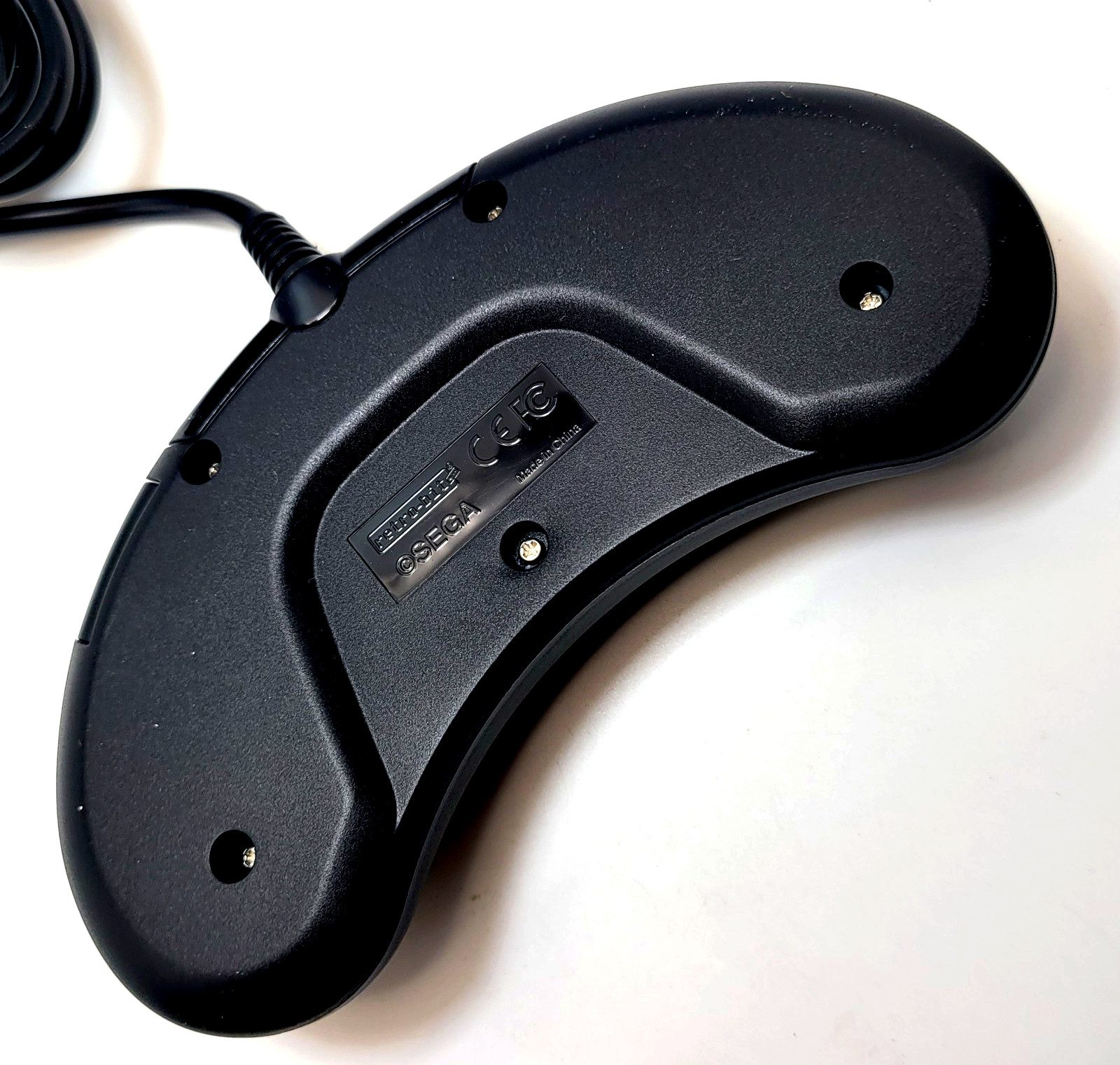 Retro-Bit Official Sega Genesis Controller 6-Button Arcade Pad - Black