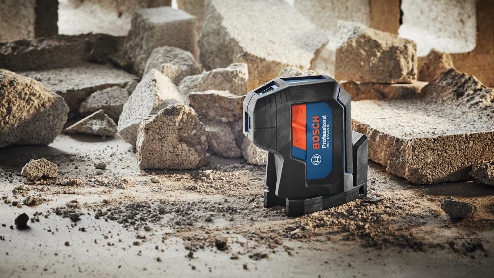 Bosch GPL100-30G 3 Point Laser Level - Black