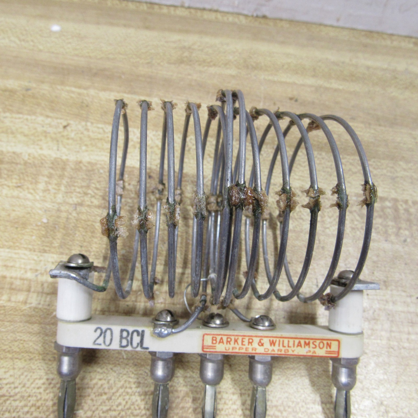 COIL Plug In B&W 20 BCL  5 Pin  HAM RADIO B