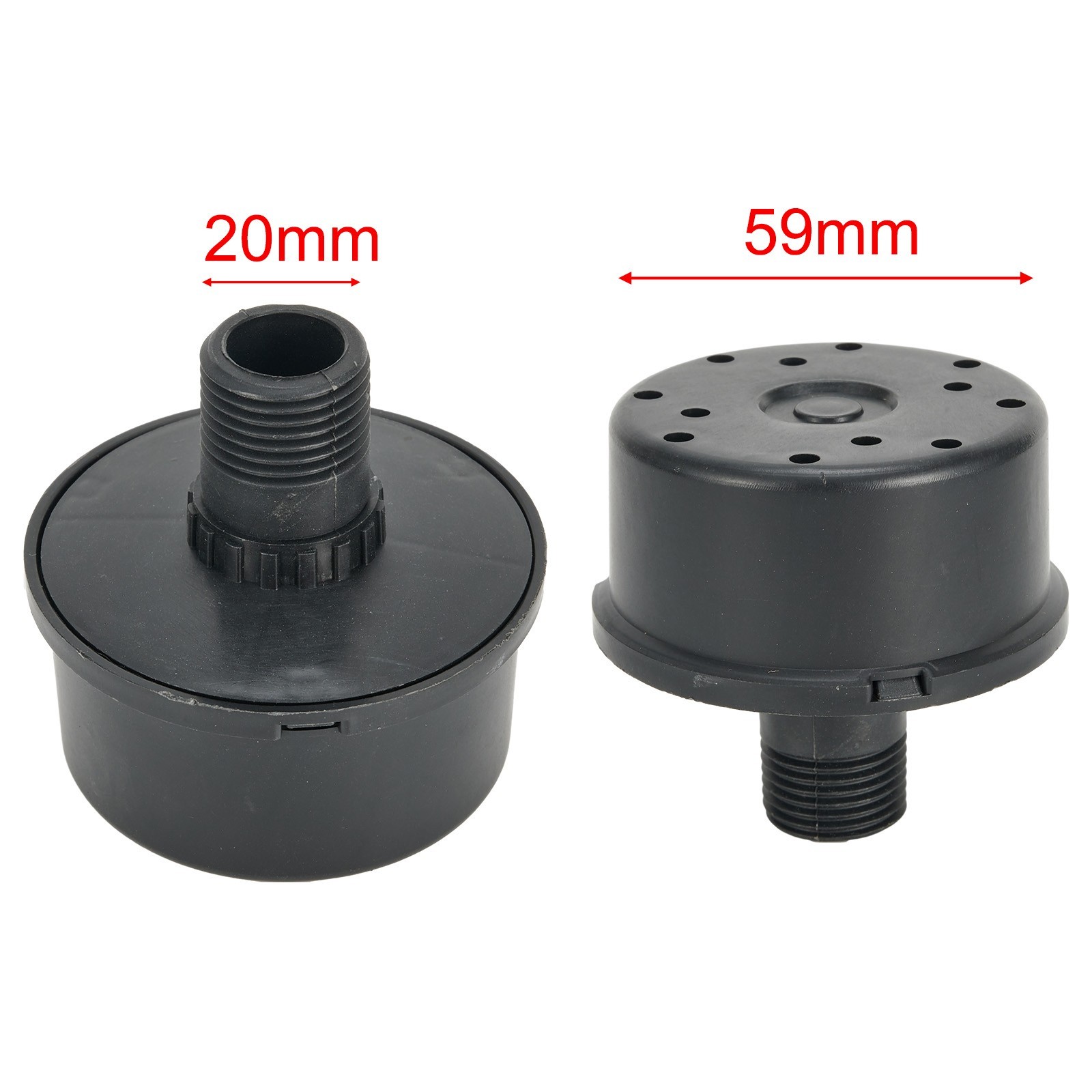 20mm Male Thread Air Compressor Intake Filter Replacement For Peak Performance