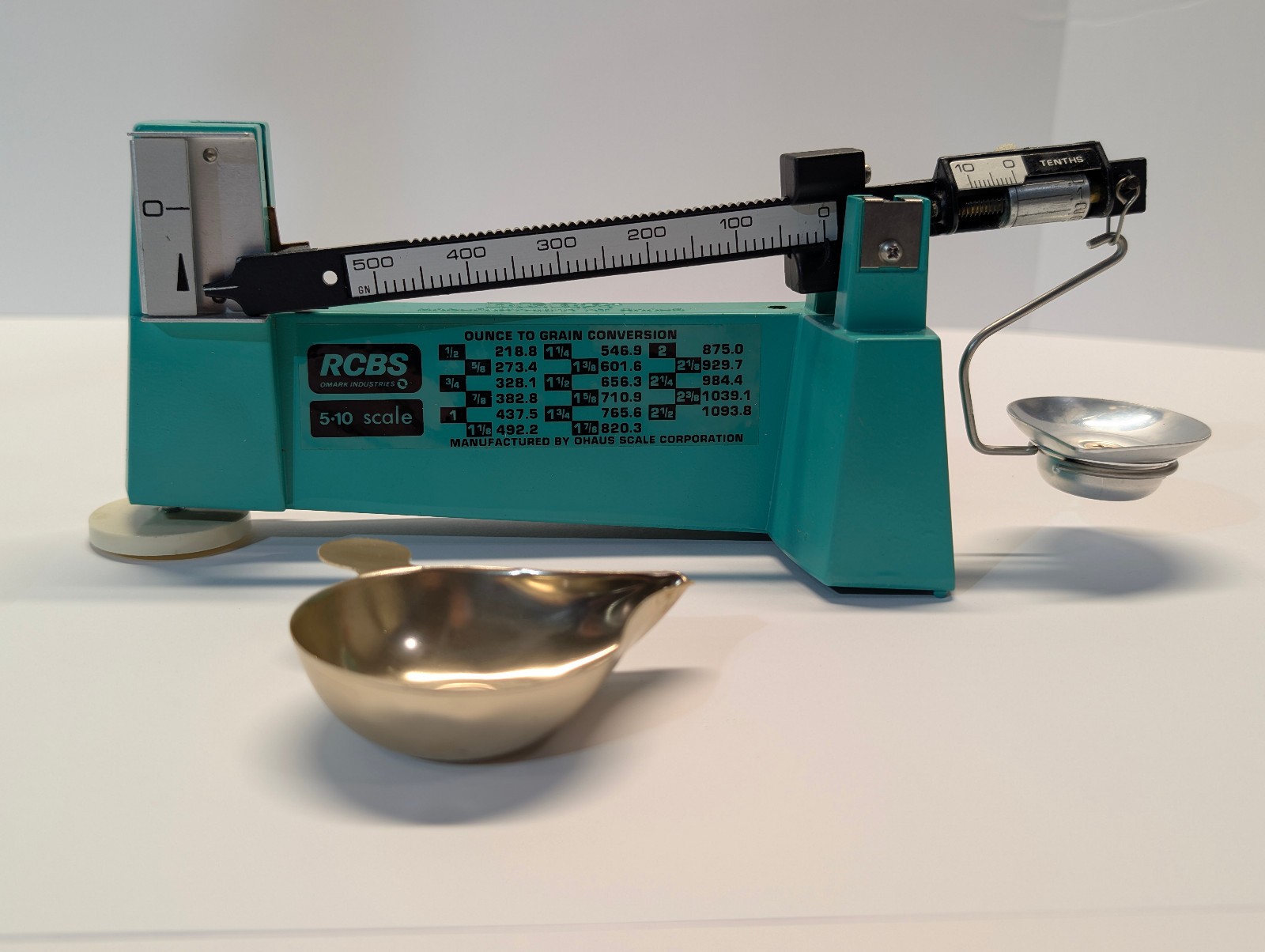 RCBS 5-10 Powder Reloading Balance Beam Scale