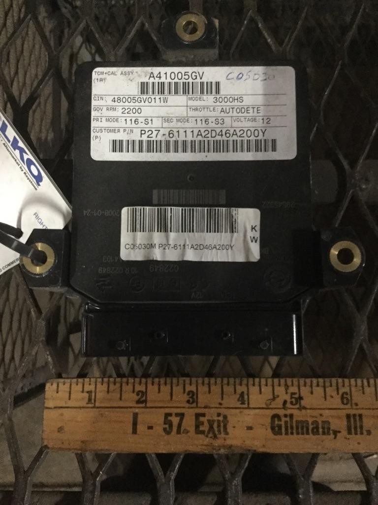 Replaces 2009 ALLISON 2200HS TRANSMISSION CONTROL MODULE (TCM) ,  IL
