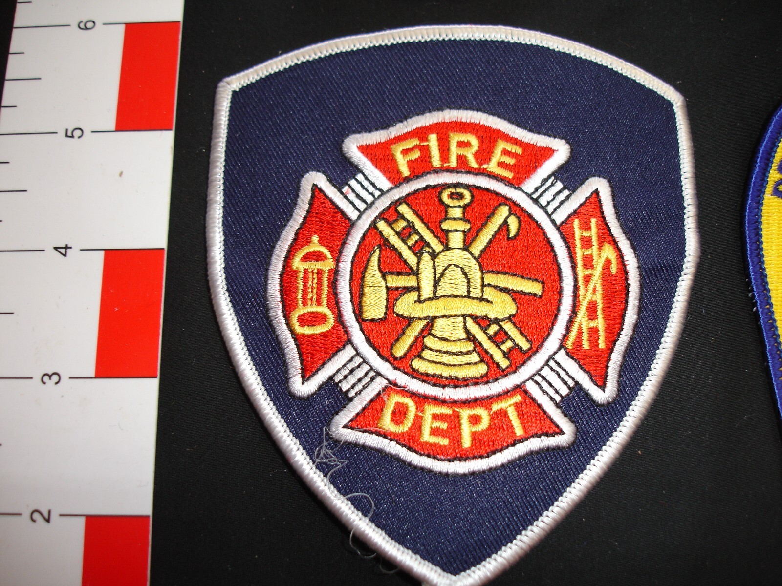 firefighting rescue fire department vintage patch collection