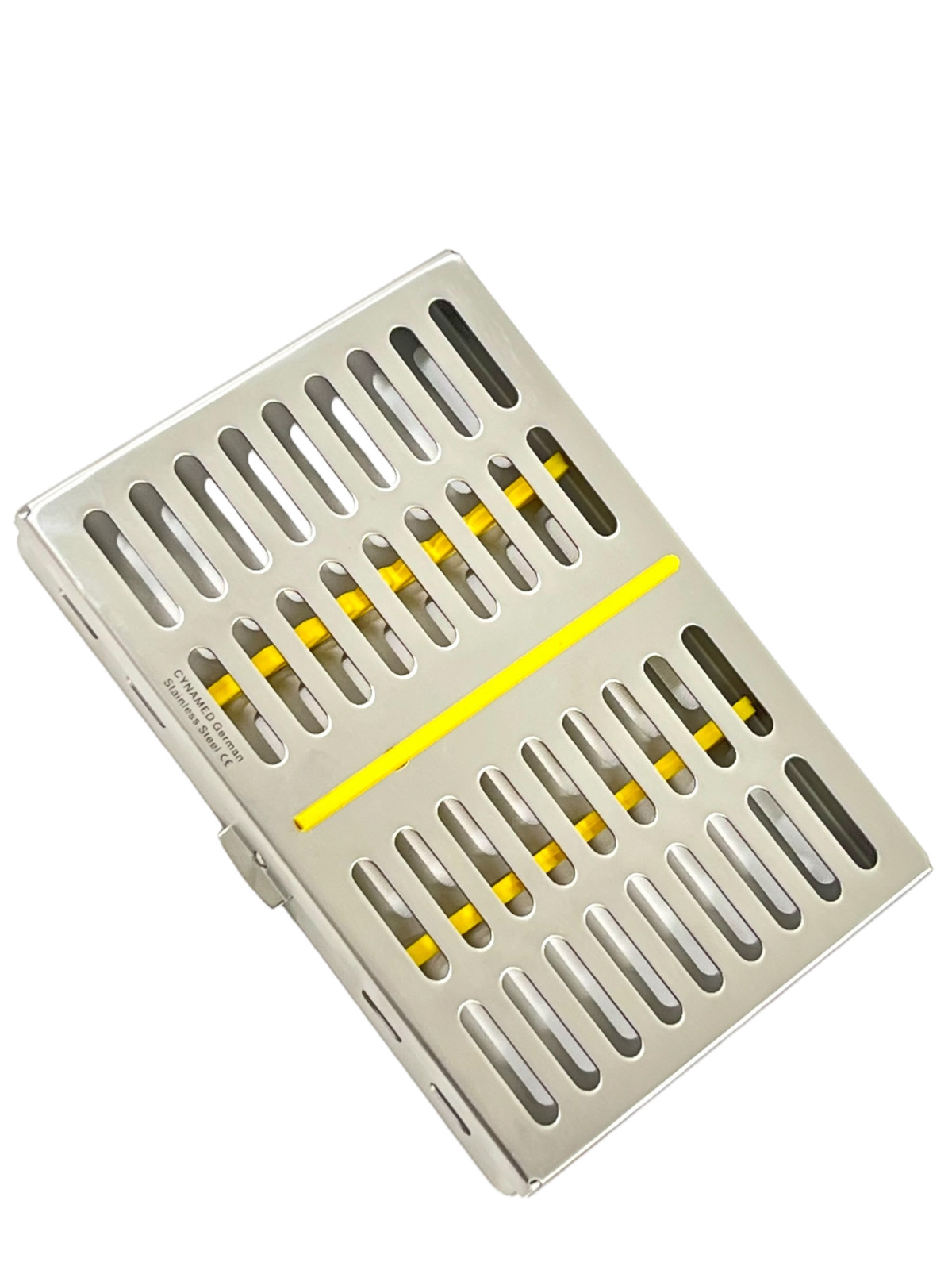 GERMAN DENTAL SURGICAL  AUTOCLAVE STERILIZATION CASSETTES  BOX FOR 10 INSTRUMENT