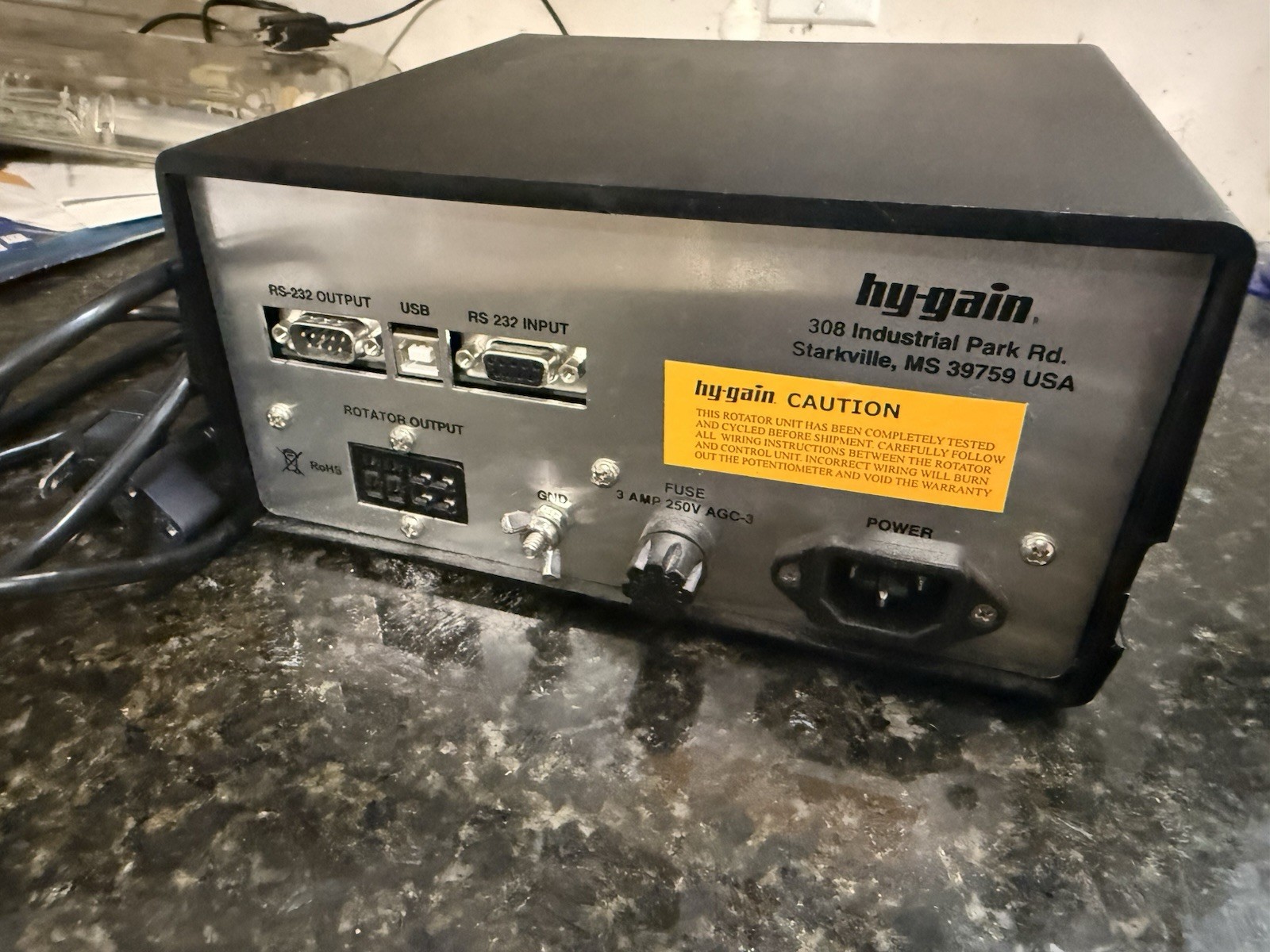 Hy-Gain Ham-VI Antenna Rotator and DCU-2 Controller