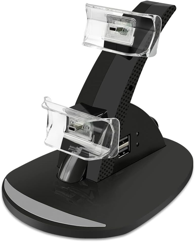PS3 Controller Charger, Dual Console Charger Charging Docking Station Stand for