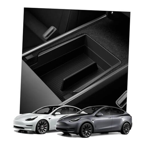 Armrest Console Organizer for Tesla Model Y (2020 Armrest Console (8x7x3 ln)