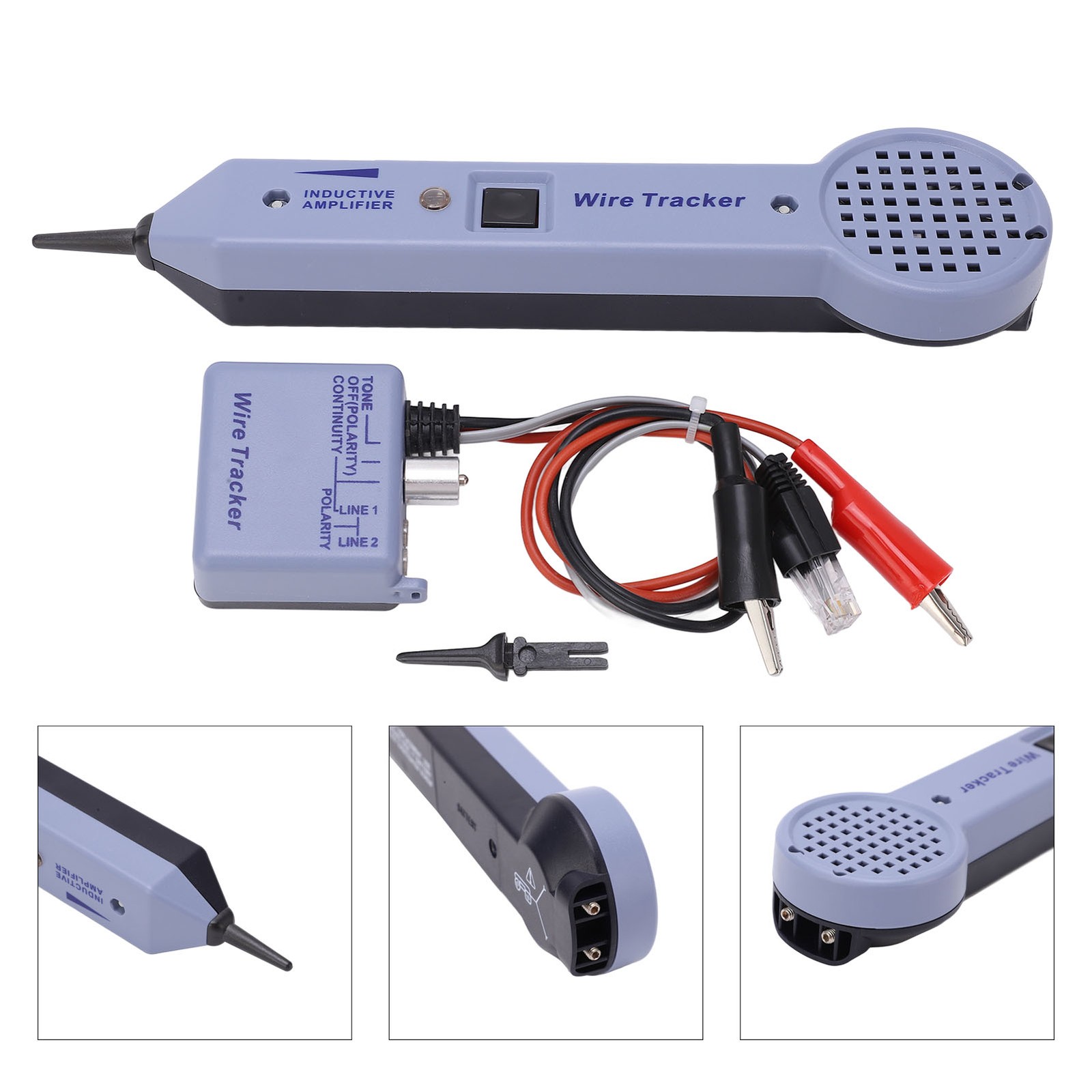 Network Cable Tracing Tester Kit Audio Adjustable Induction Amplifier Cable N