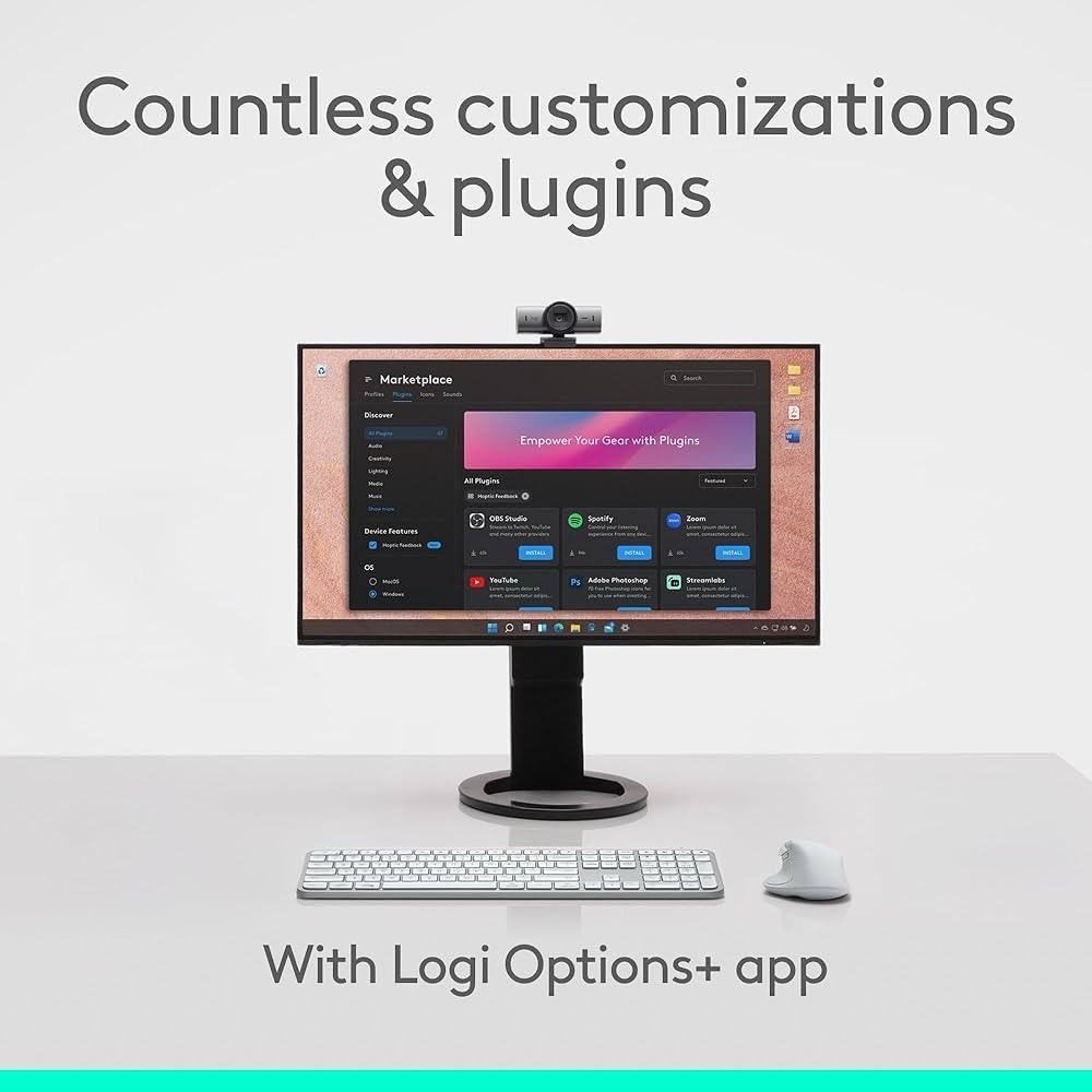Logitech MX Master 4, Ergonomic Wireless Mouse with Advanced Performance Haptic