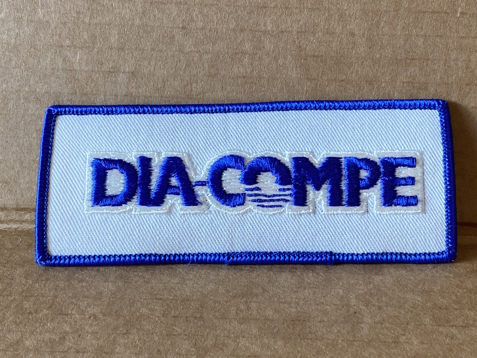 Dia-Compe Vintage Bmx Patch Blue/White NOS Original GT03058