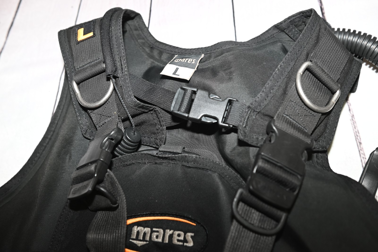 Mares Scuba Vest- Vector Origin - Black- size L