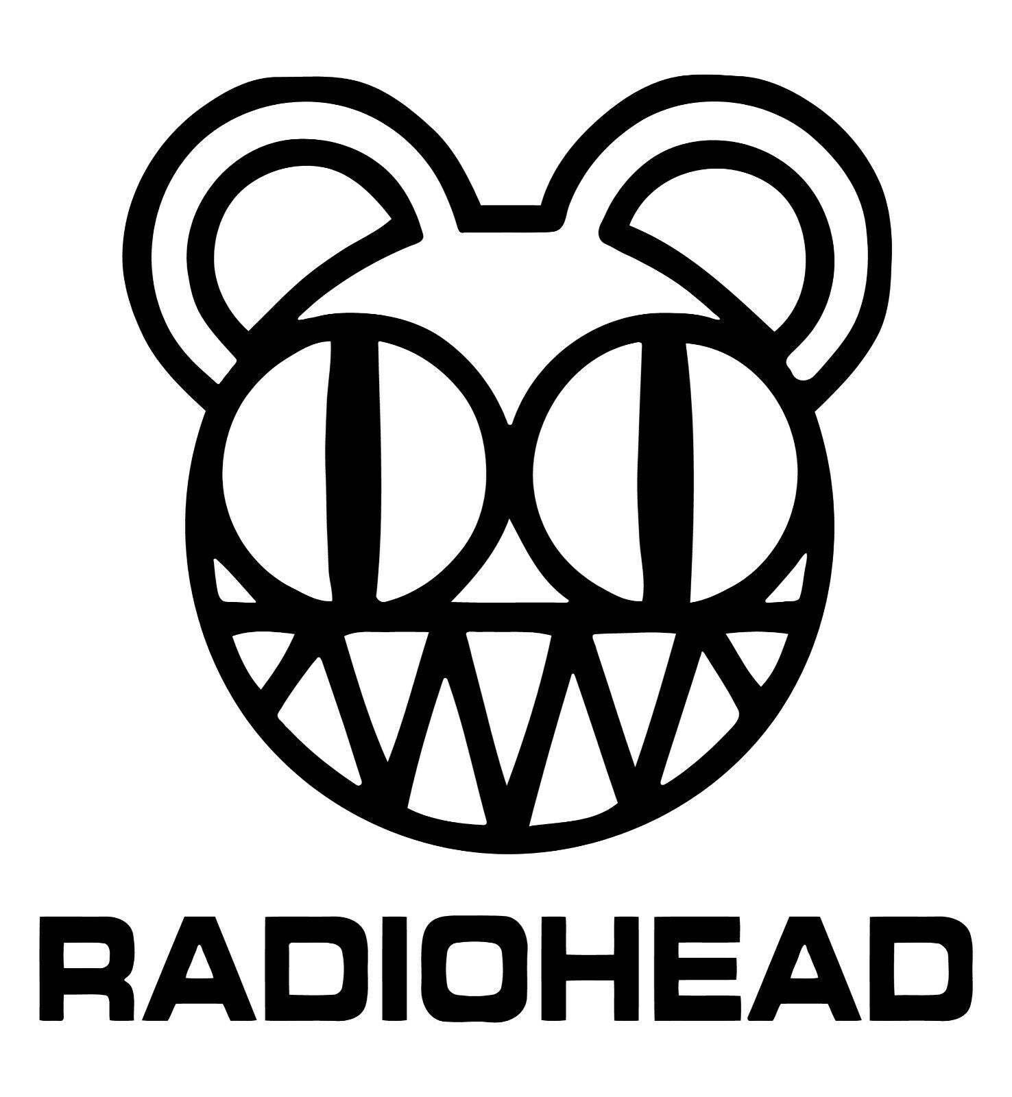 Radiohead Vinyl Die Cut Band Decal