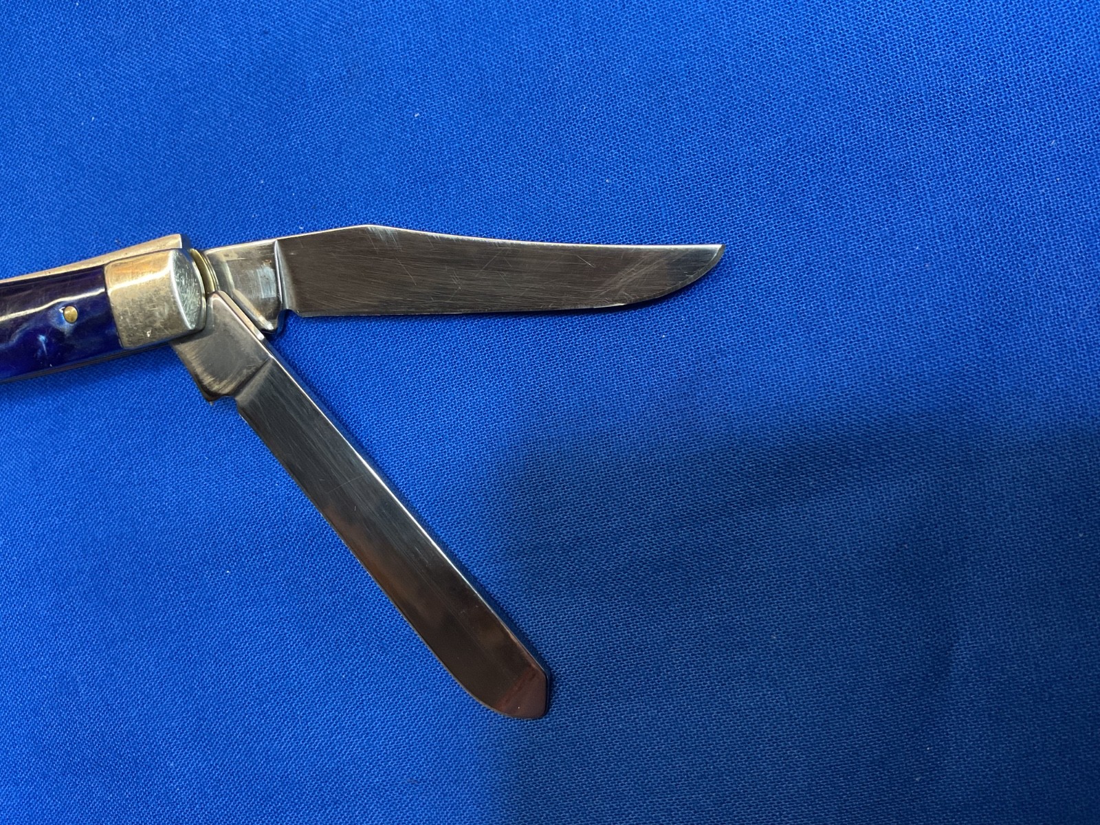 Case XX 10207 Blue Pearl Kirinite Mini Trapper USA