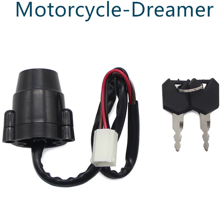 For Yamaha Motorcycle Ignition Key Switch Lock Set XT500 1976-198 11E6-82508-01