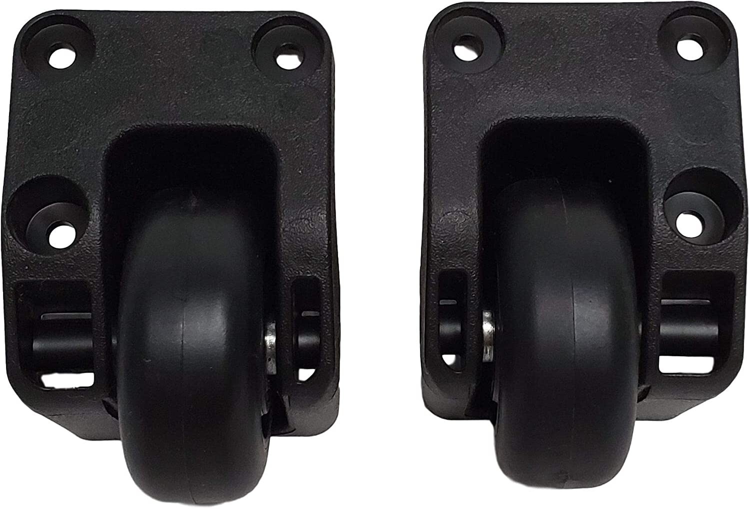QTY 2 - Black Pelican Air case wheel housings.  1607, 1615, 1626, 1637, 1646.