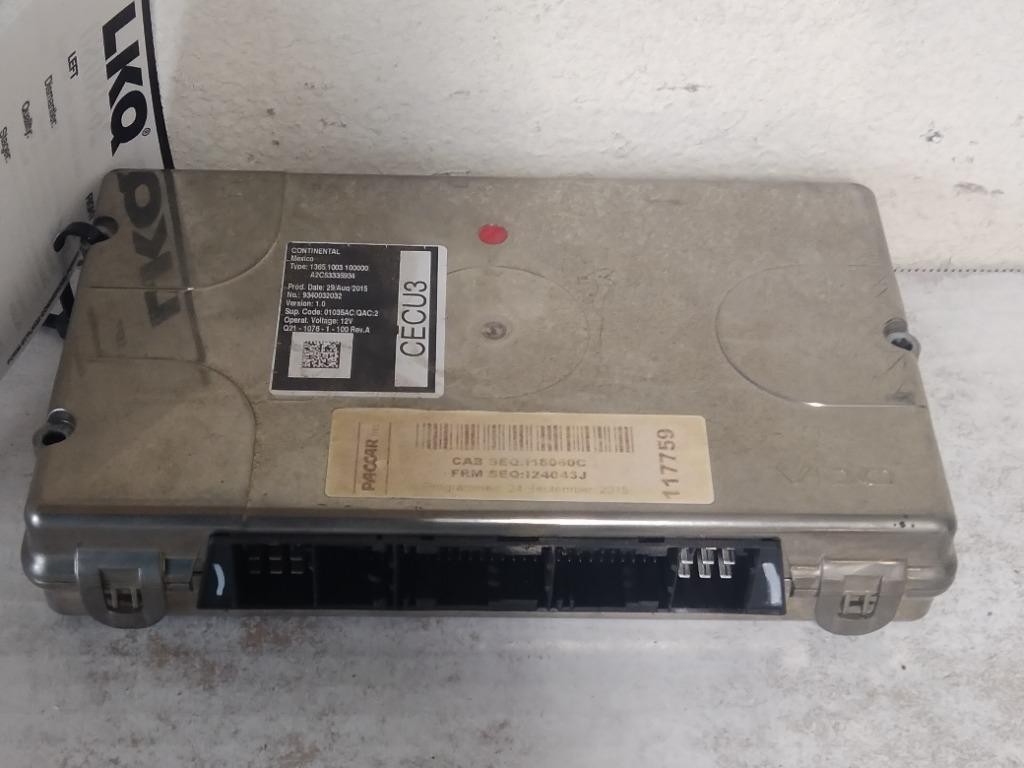Replaces Q21-1076-1-100 2016 KENWORTH T680 CAB CONTROL UNIT MODULE ,  CO