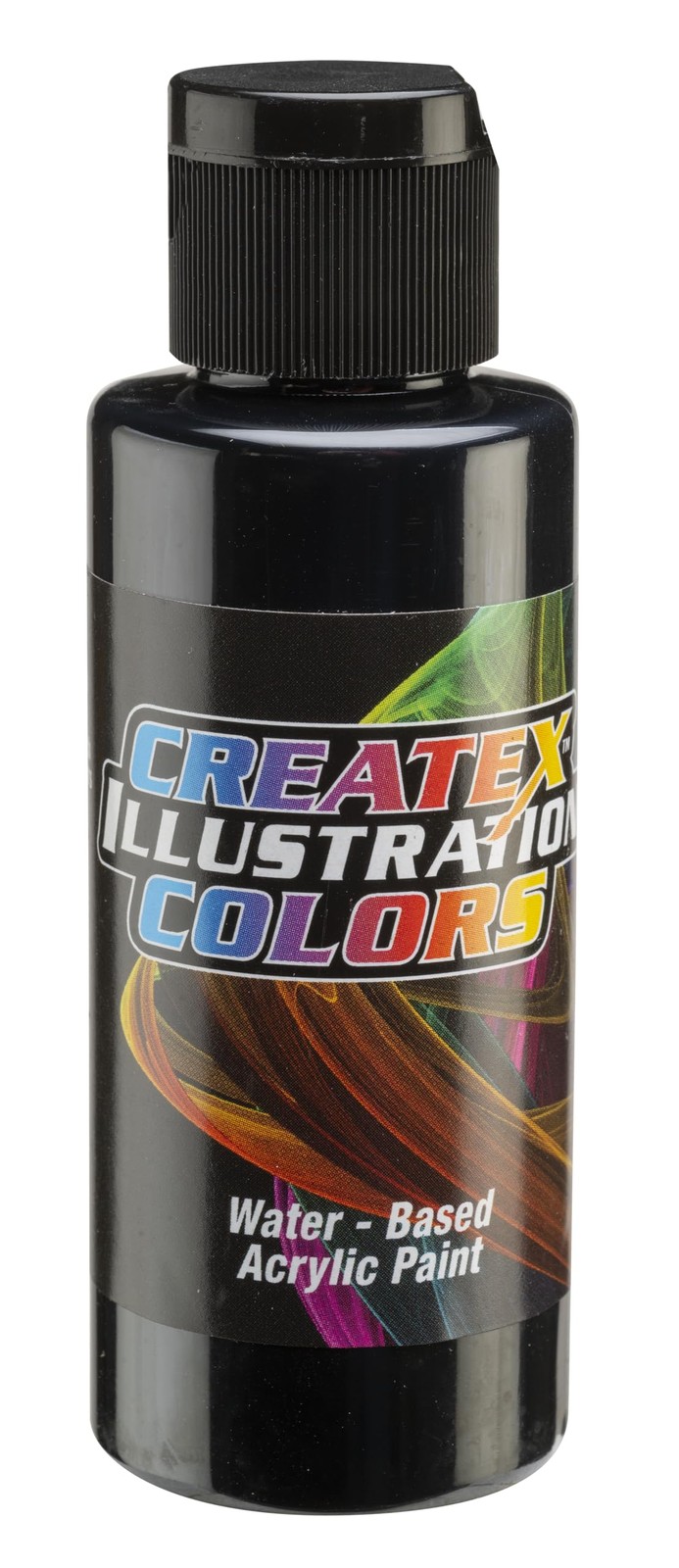Createx Illustration Colors - Opaque Black, 2 oz 2, Black