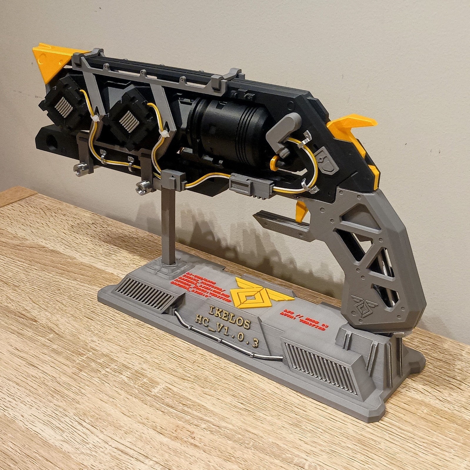 Destiny 2 IKELOS Hand Cannon Replica Prop with Custom Display Stand