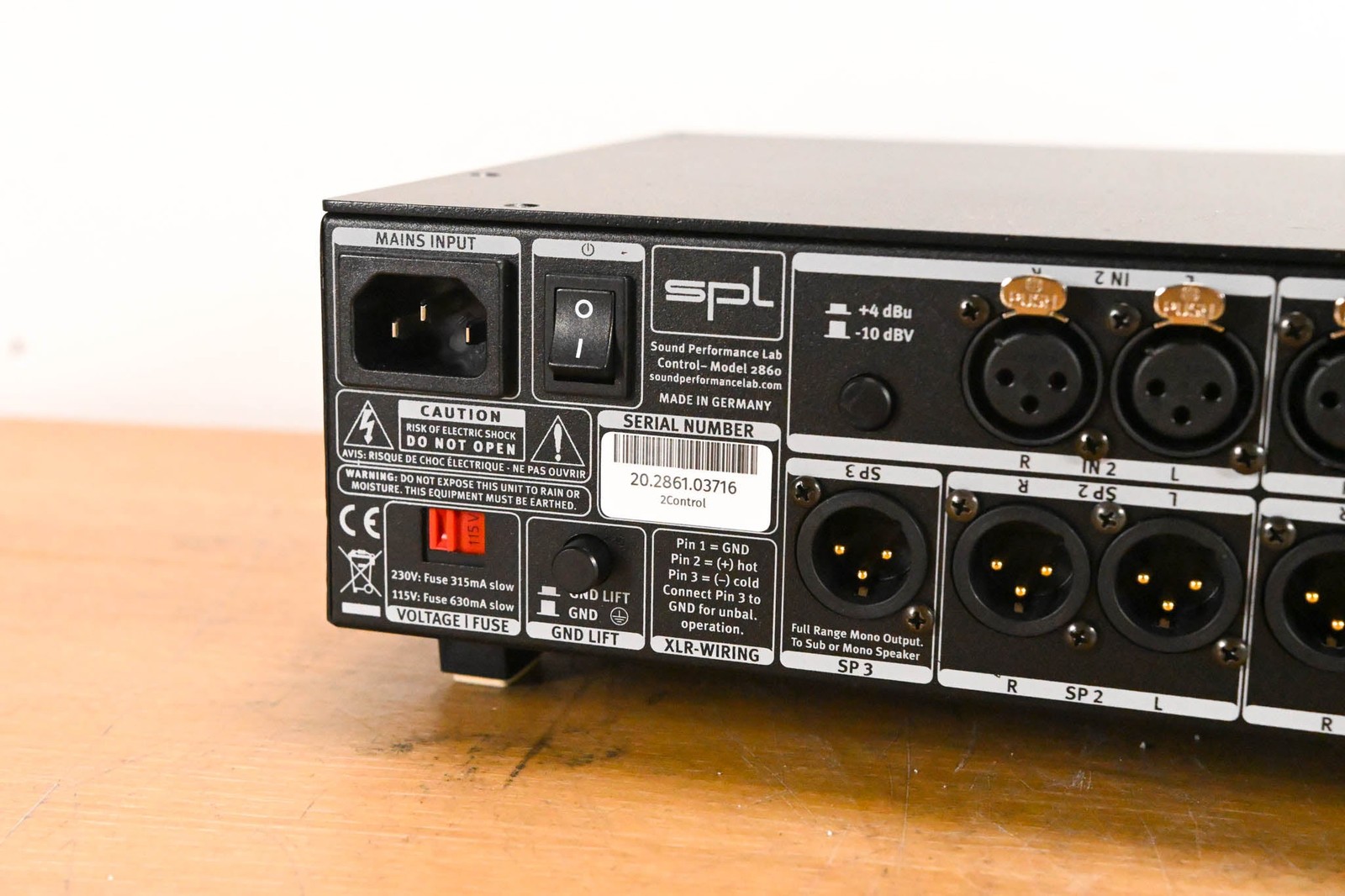 SPL 2Control Dual-Channel Monitor Controller CG01XPH