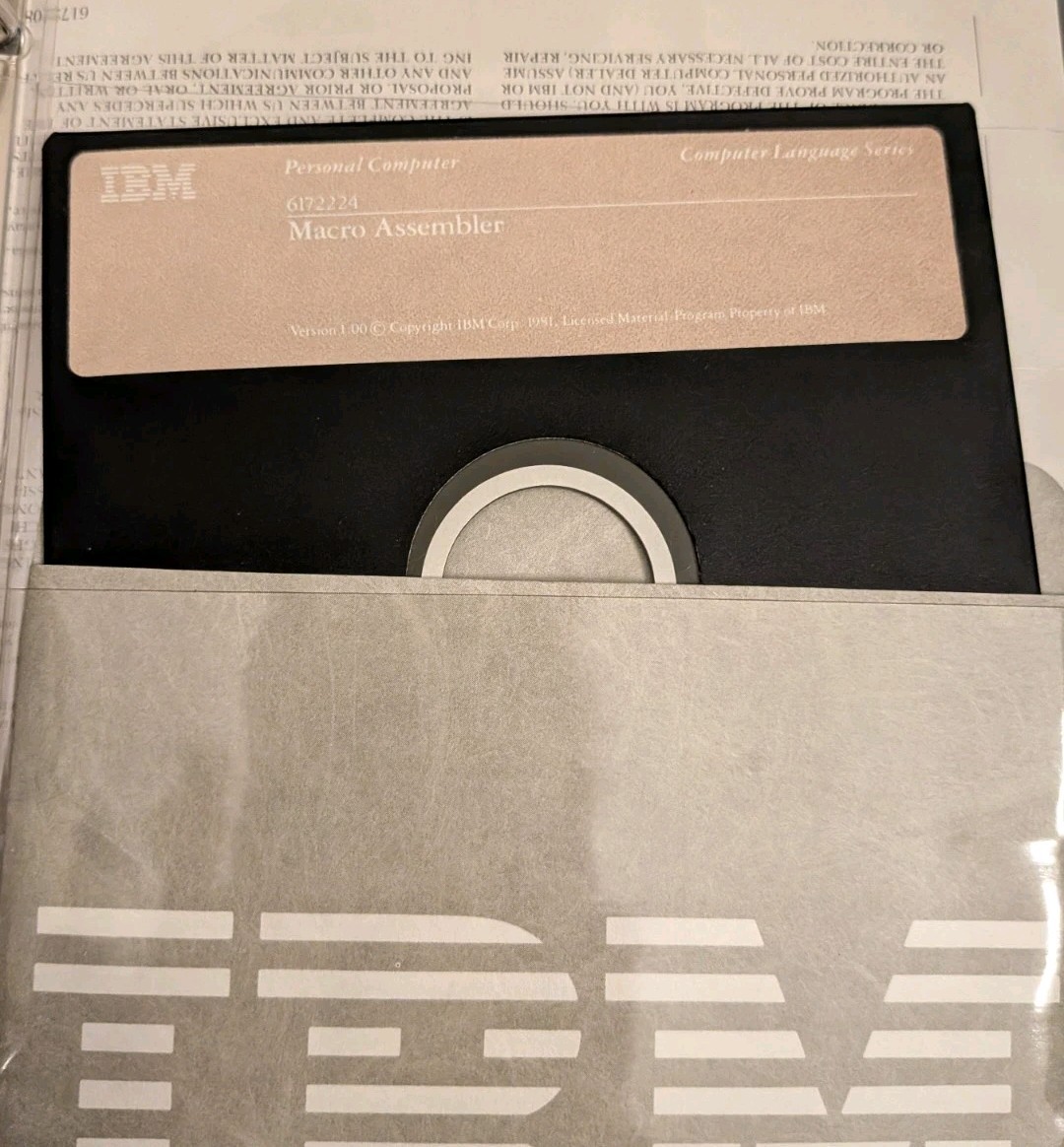 BM Macro Assembler Vrs 1.0 Includes Software + Binder