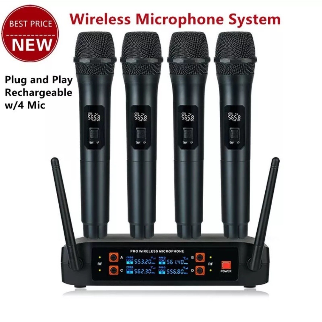 BOMGE professional wireless microphones (4) V-410