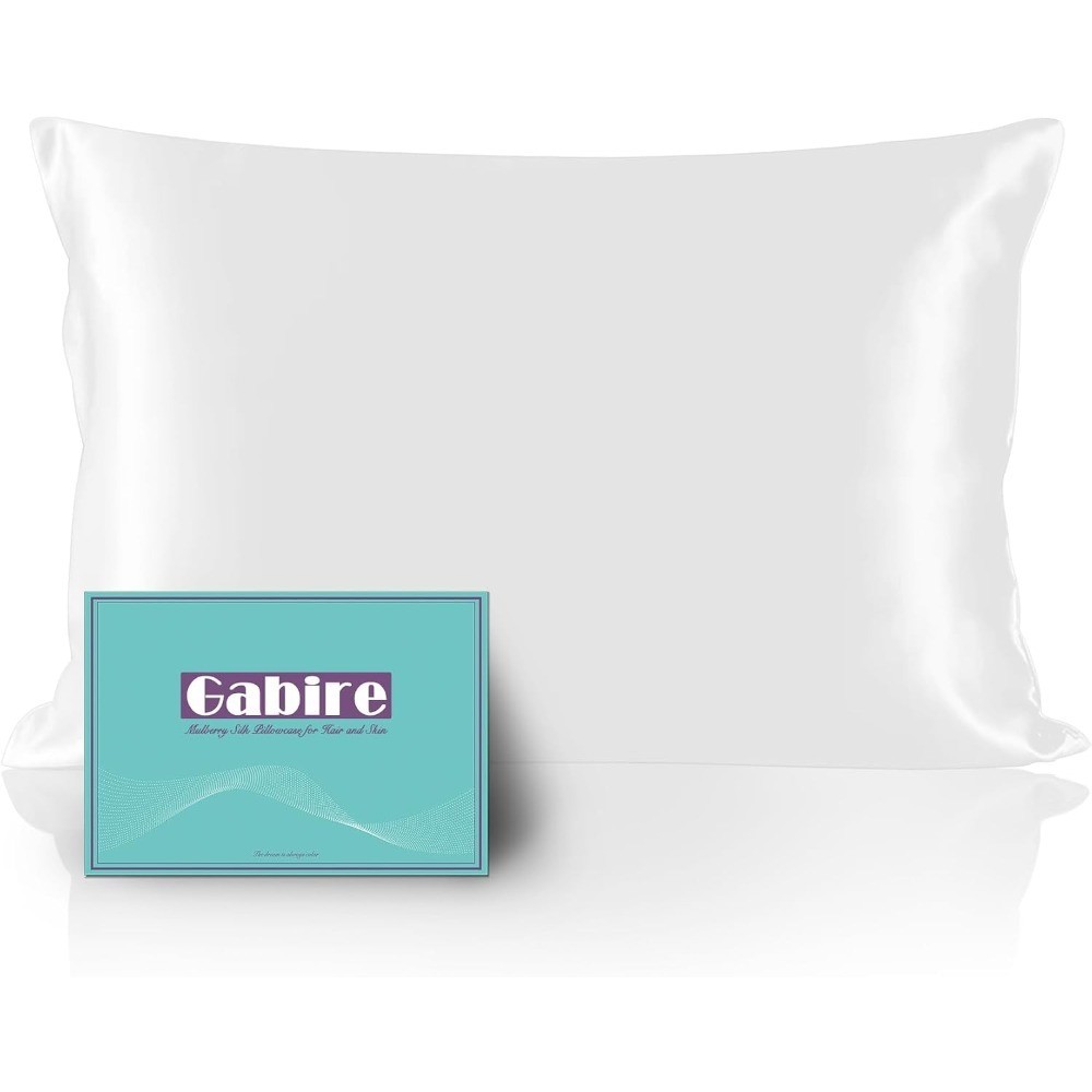 Mulberry Silk Pillowcase for Hair and Skin Prevent Acne Pillowcase Both Sides