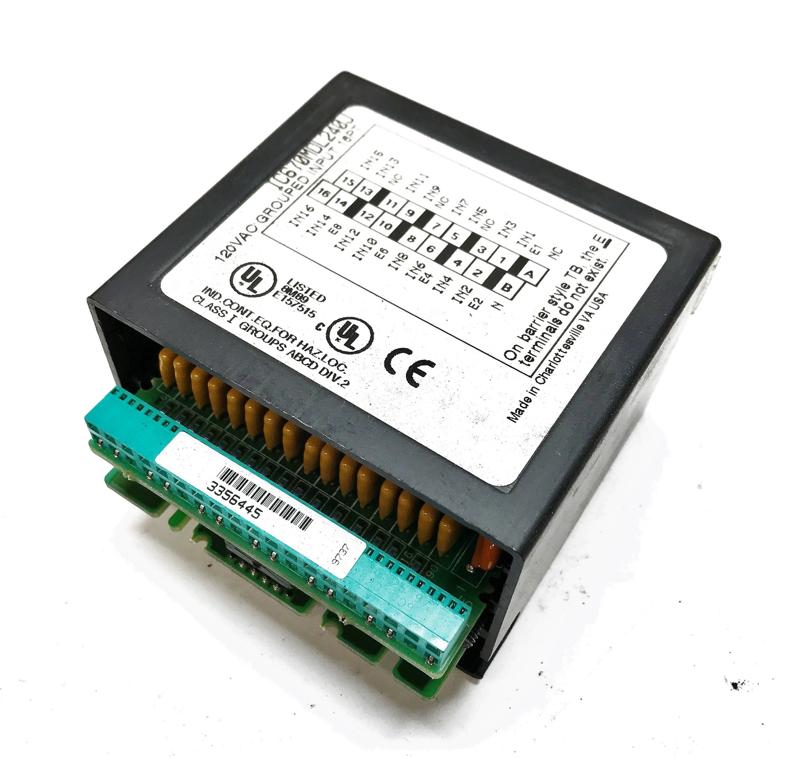 GE/Fanuc Input Module IC670MDL240J