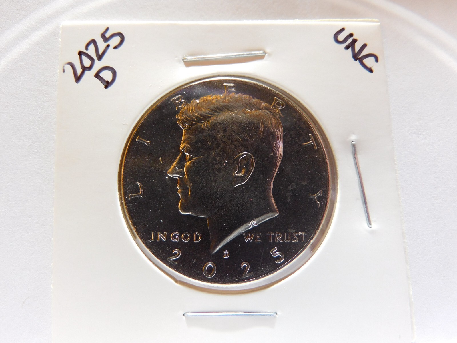 2025 P Uncirculated Kennedy Half Dollar-From U.S. Mint Roll