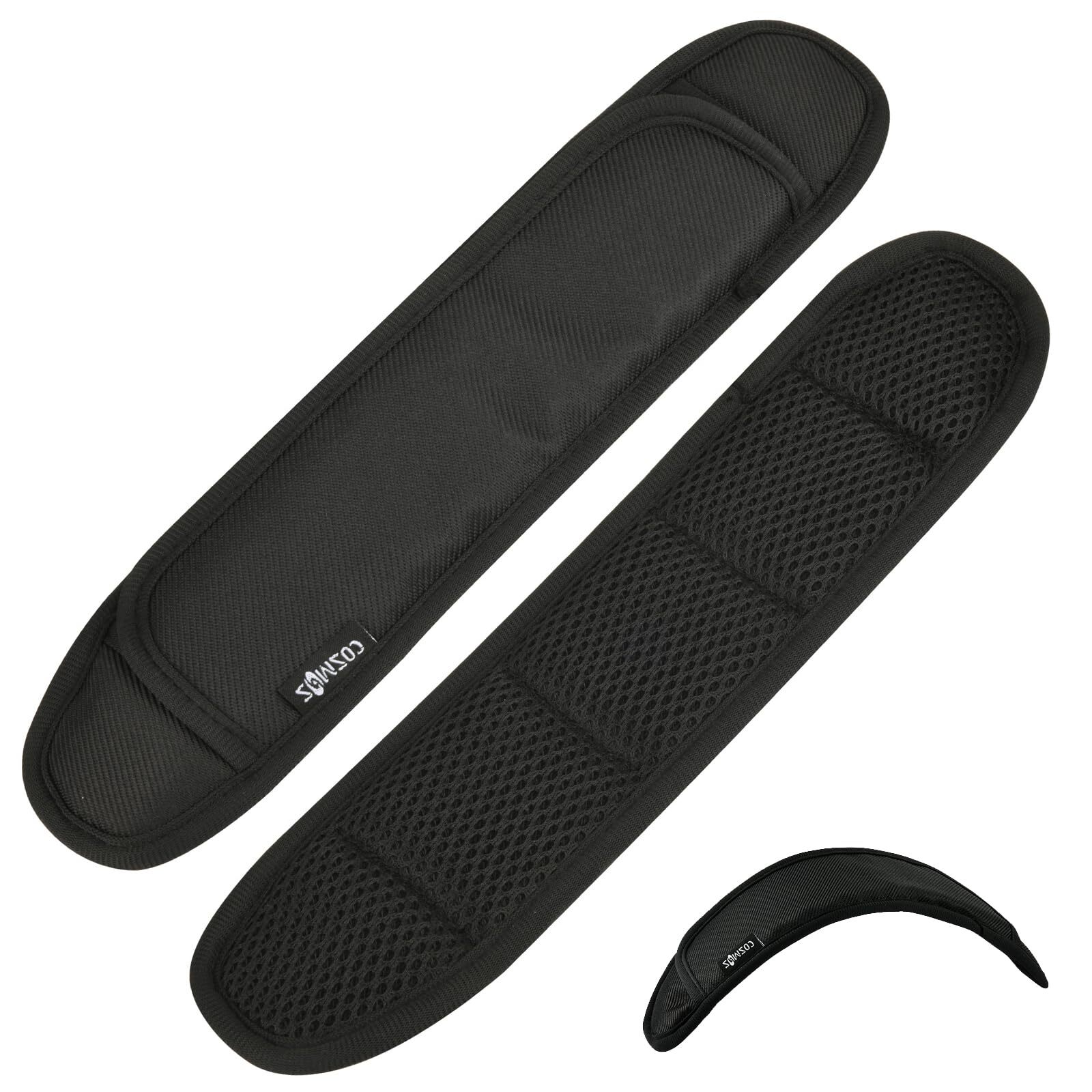 2 Pcs 11.5 Inch Shoulder Strap Pad Replacement for Laptop Bag Messenger Bag