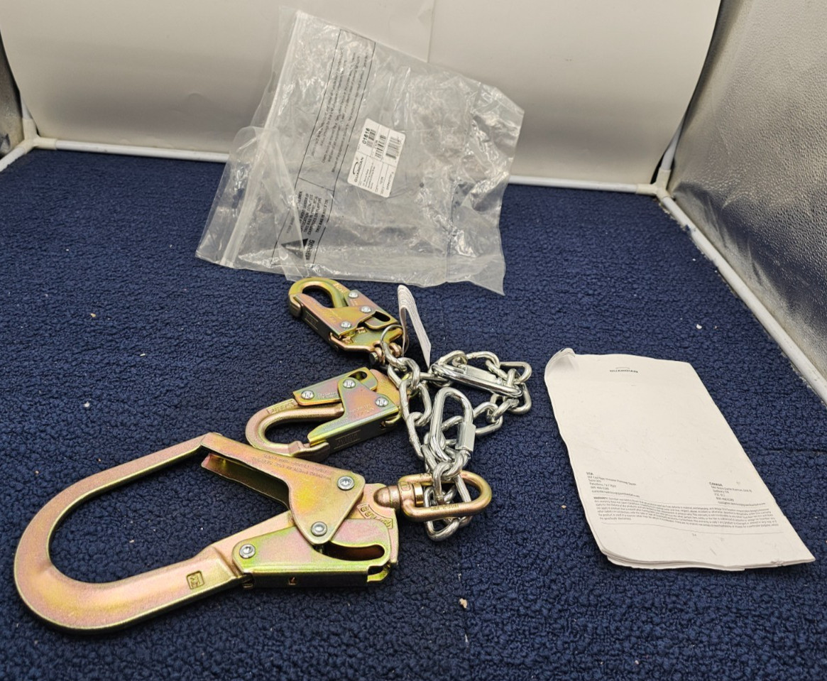 GUARDIAN 01616: 24" Swivel Rebar Positioning Assy With Double Locking Snap Hooks