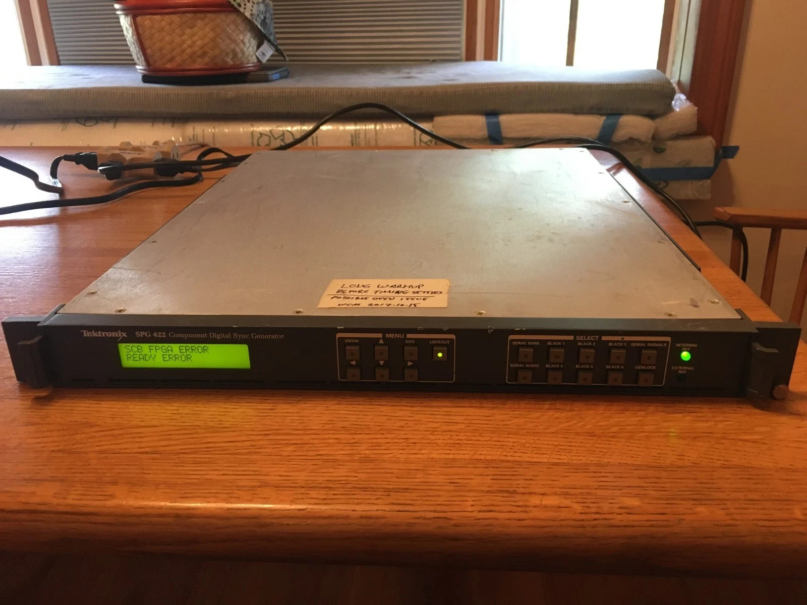 Tektronix SPG 422 Component Digital Sync Generator