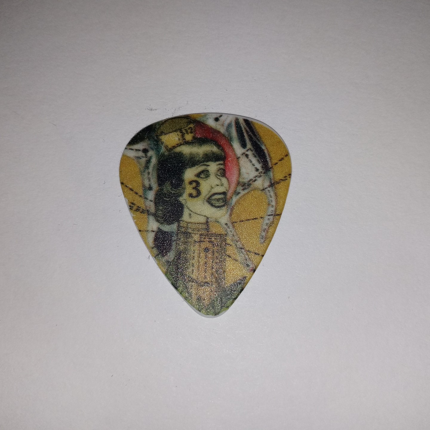 CLUTCH Rock Band RaRe 2022 Used Concert Tour GUITAR PICK