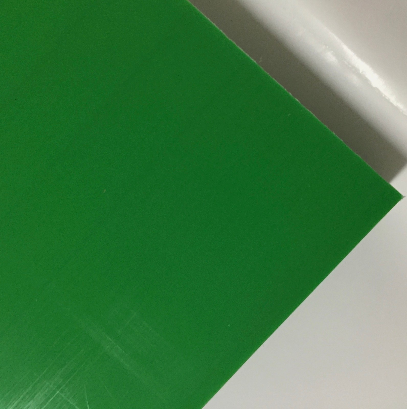 HDPE Polyethylene Plastic Sheet, Green Color, Various Sizes and Thicknesses