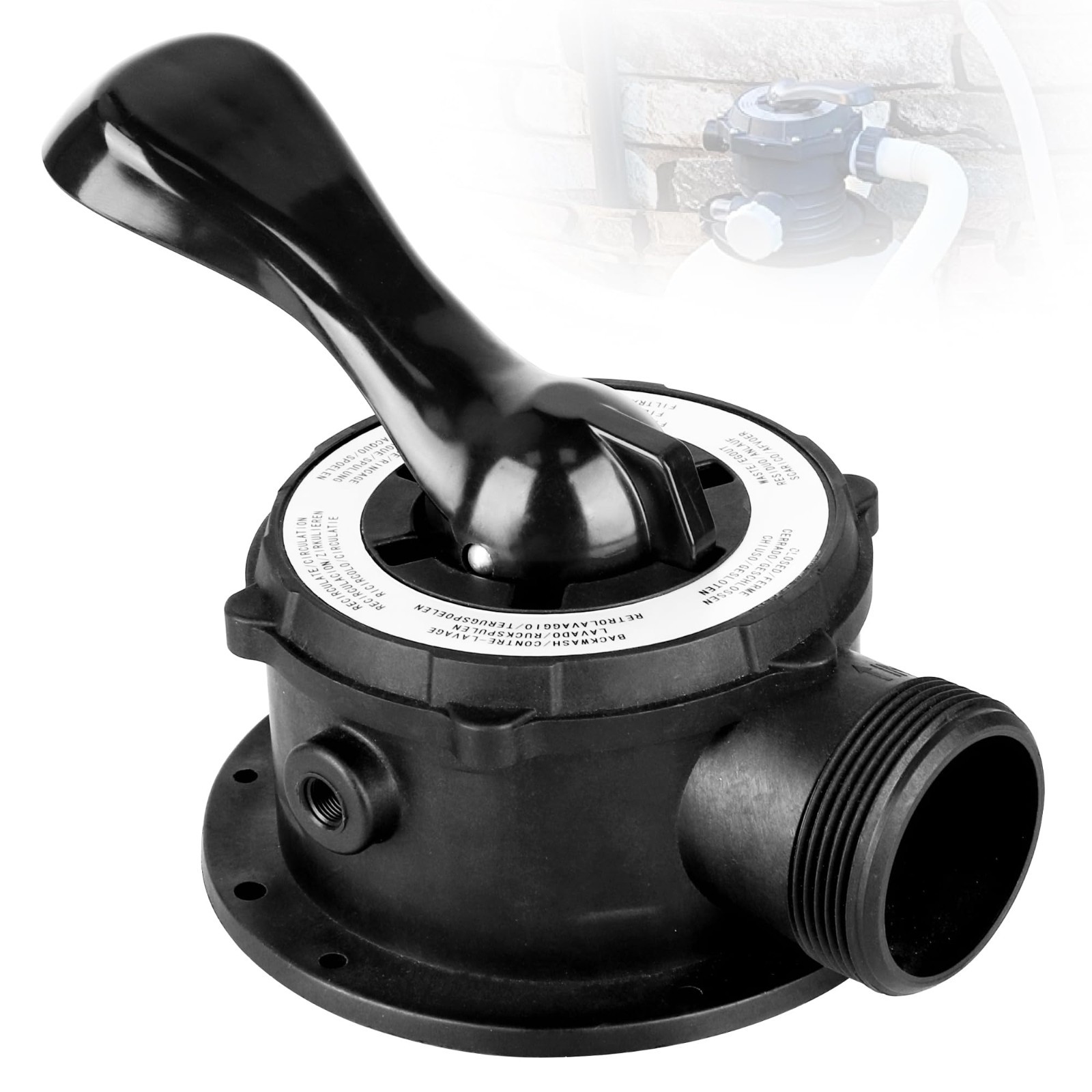 SX1500 Krystal Clear Sand Filter Pump Cover Assembly for INTEX SX1500