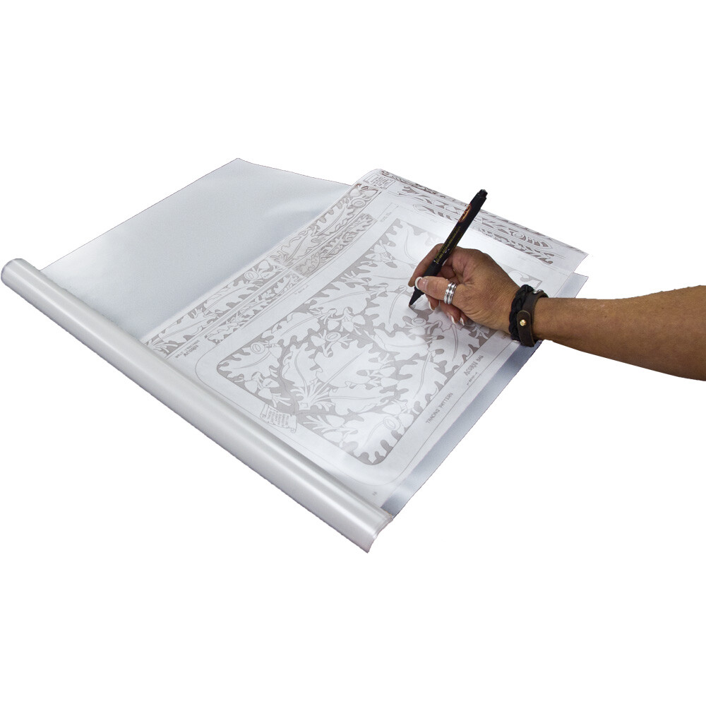 Transparent Leather Tracing Film 21" x 10yd for Pattern Making – SLC