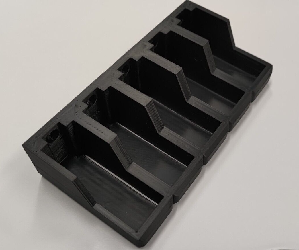 5-Slot Magazine Holder Wall Mounted Fits PMAG Magpul 223/556 Mag