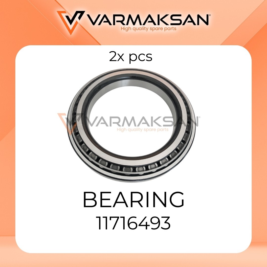 NEW VOLVO 11716493 BEARING PACK OF 2 / VOLVO VOE11716493 TAPER ROLLER - 2x PCS